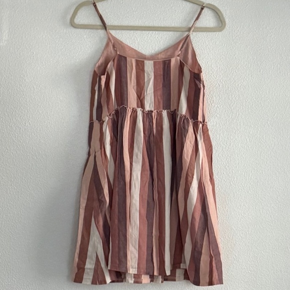 Madewell Ruffle Waist Babydoll Cami Dress - Picture 2 of 8